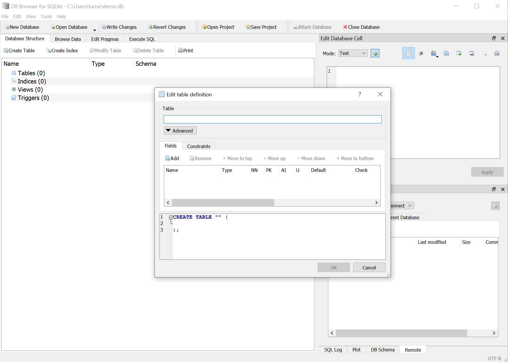 DB Browser for SQLite DB Browser for SQLite